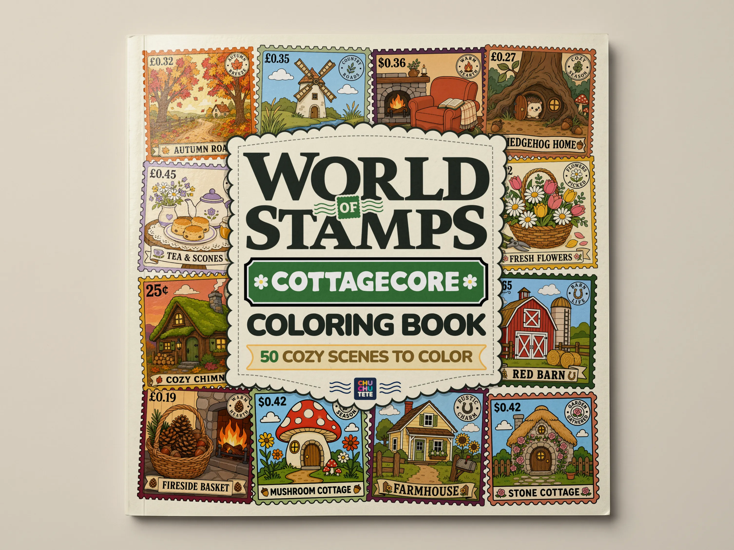 World of Stamps — Cottagecore — cover