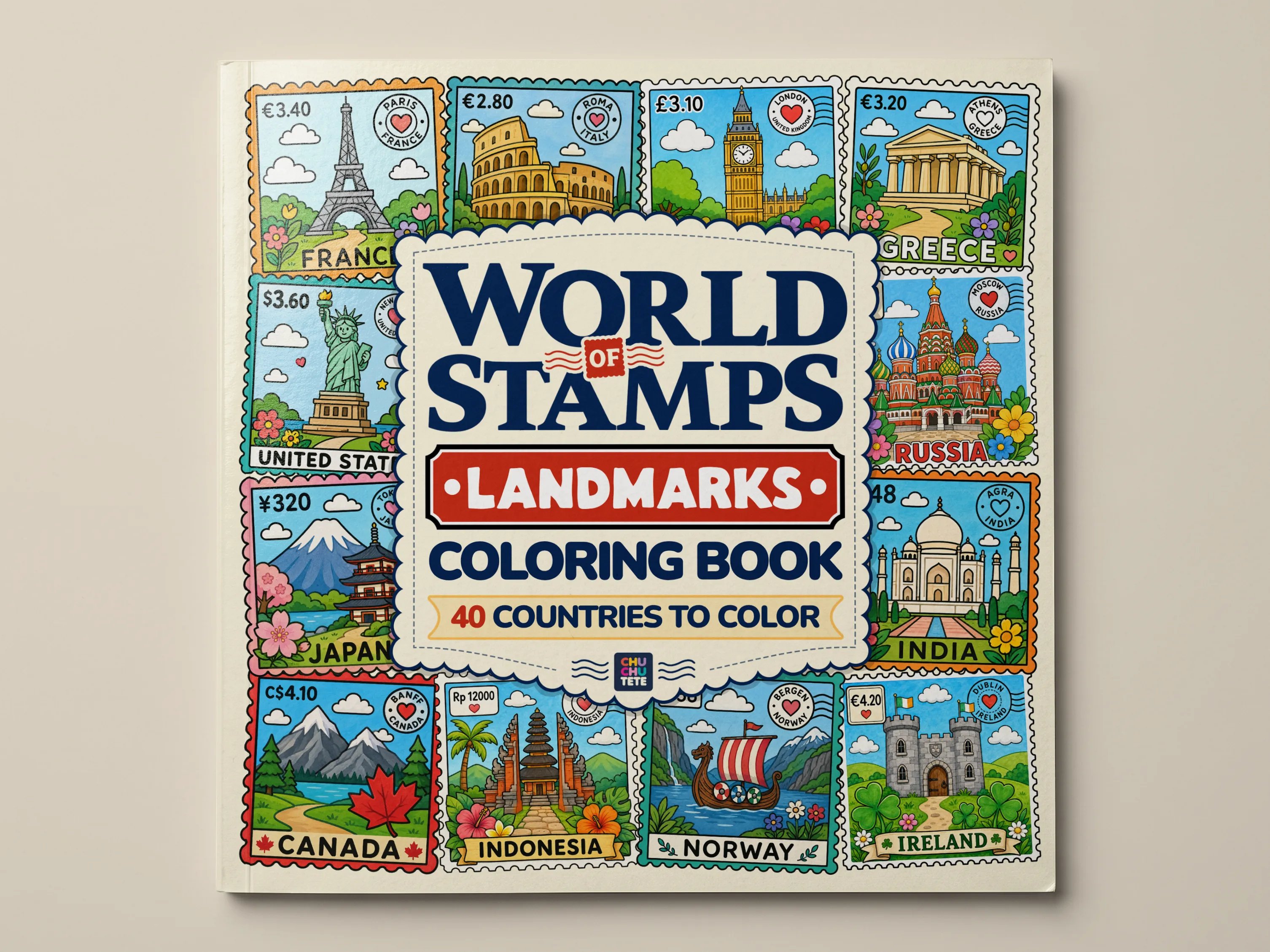 World of Stamps — Landmarks — cover
